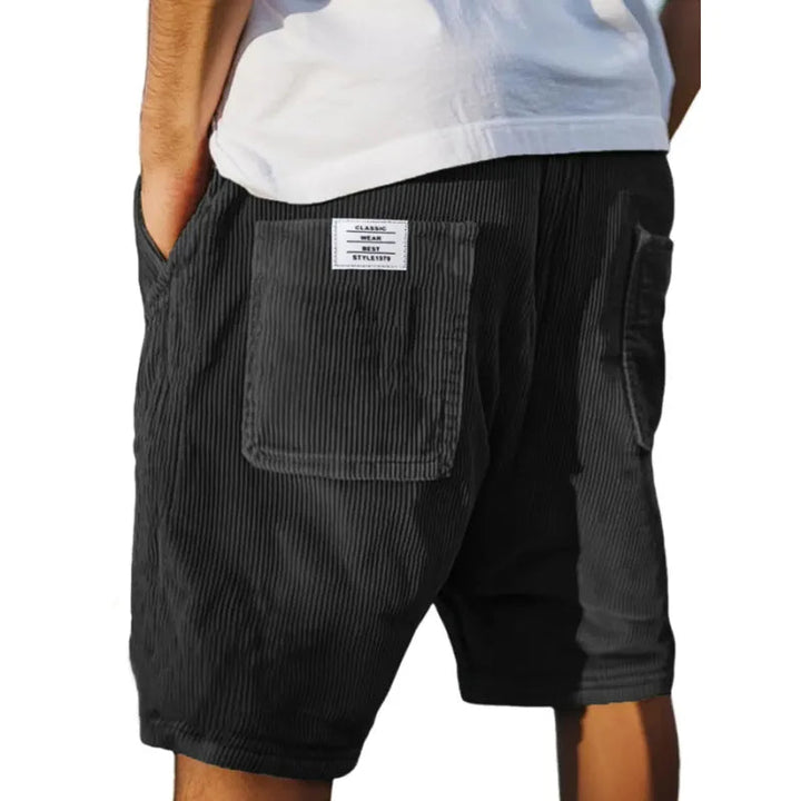 Victor | Pantaloni Corti in Velluto Chic