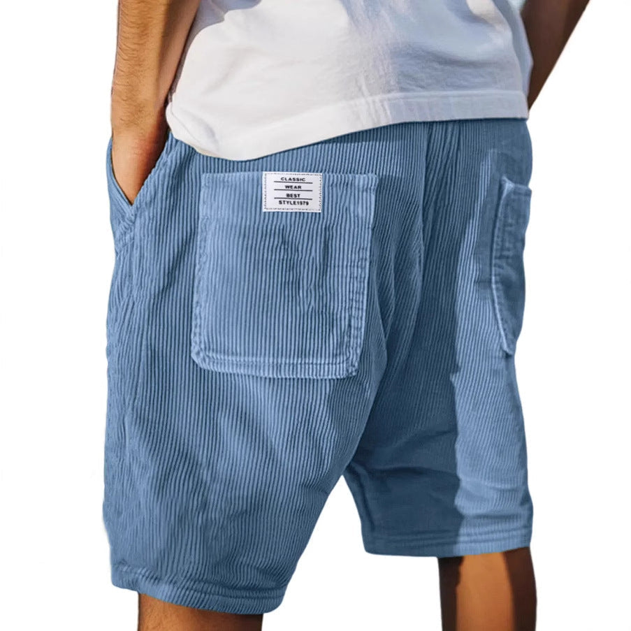 Victor | Pantaloni Corti in Velluto Chic