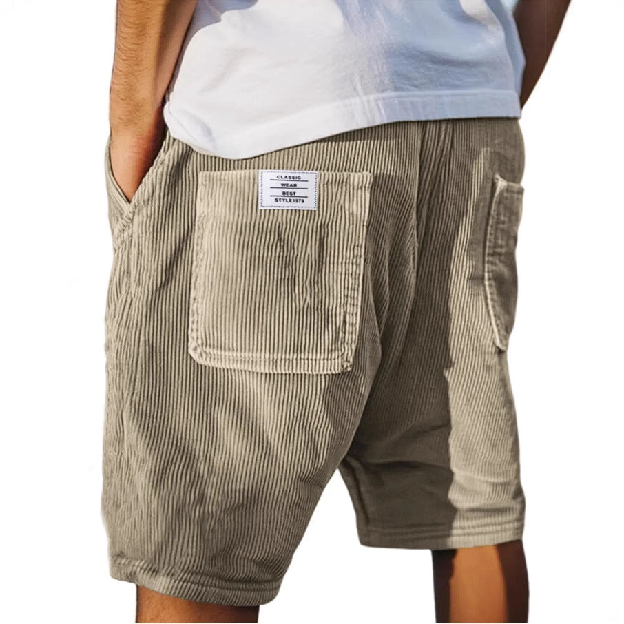 Victor | Pantaloni Corti in Velluto Chic