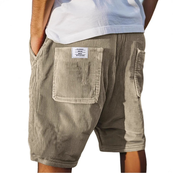 Victor | Pantaloni Corti in Velluto Chic