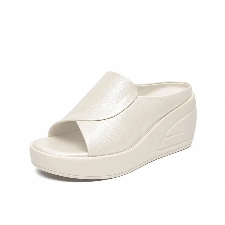 Sandali ortopedici a zeppa slip-on | Eliza