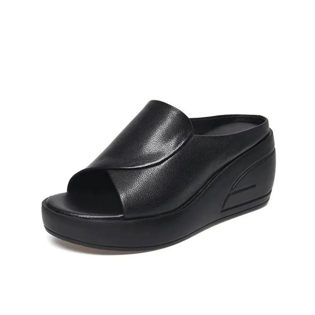 Sandali ortopedici a zeppa slip-on | Eliza