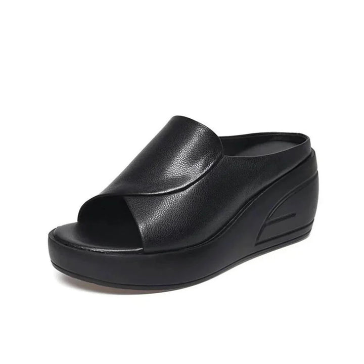 Sandali ortopedici a zeppa slip-on | Eliza
