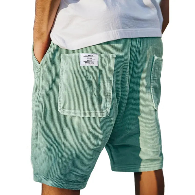 Victor | Pantaloni Corti in Velluto Chic