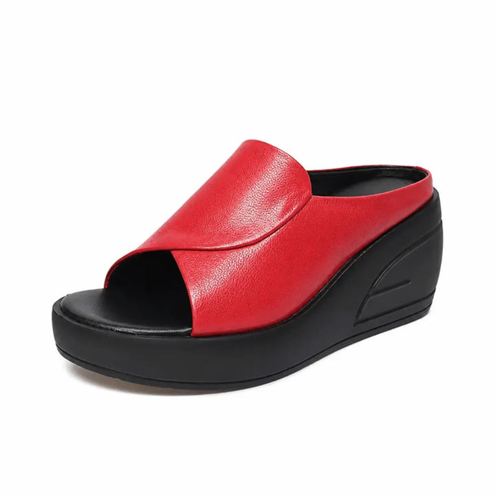 Sandali ortopedici a zeppa slip-on | Eliza